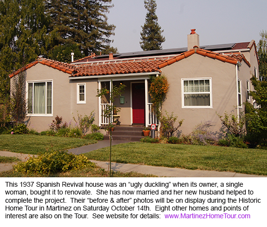1937 Spanish Revival home in Martinez, California